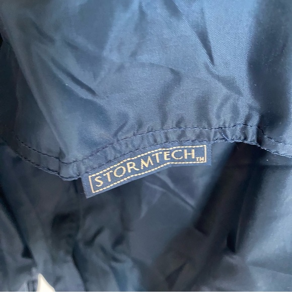 Stormtech mens L jacket windbreaker long sleeves full zip vented elastic hem - Picture 6 of 7